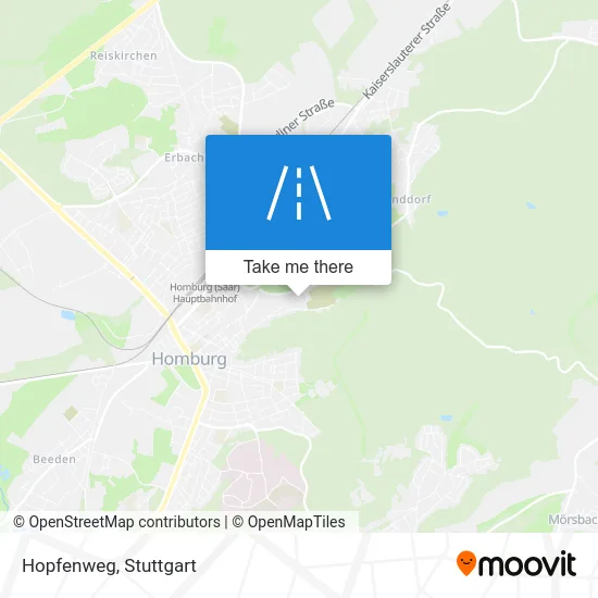 Карта Hopfenweg