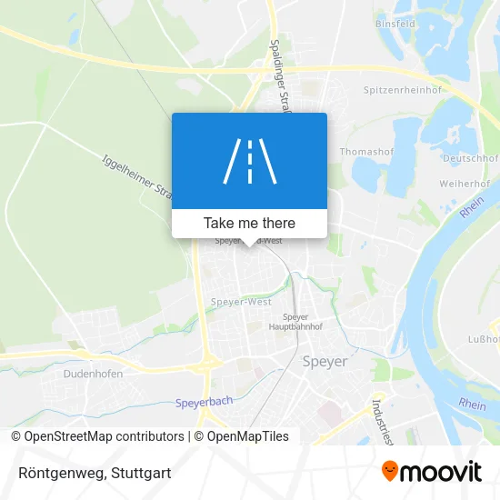 Карта Röntgenweg