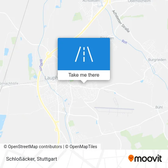 Карта Schloßäcker