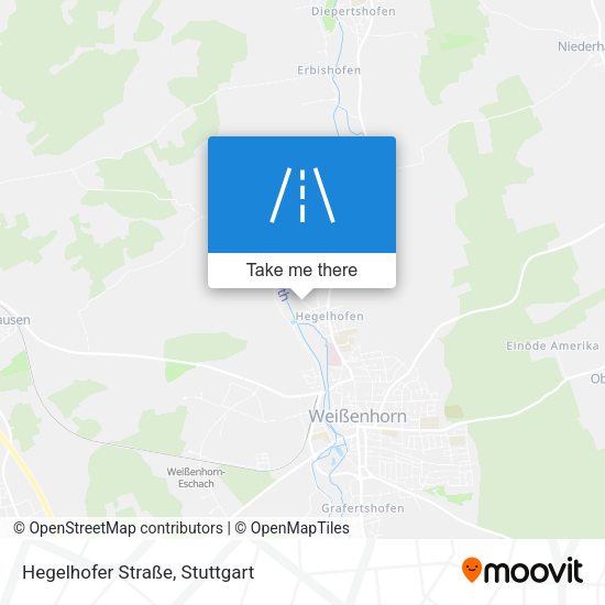 Hegelhofer Straße map