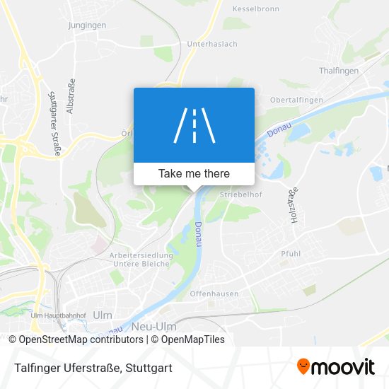 Talfinger Uferstraße map