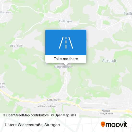 Untere Wiesenstraße map