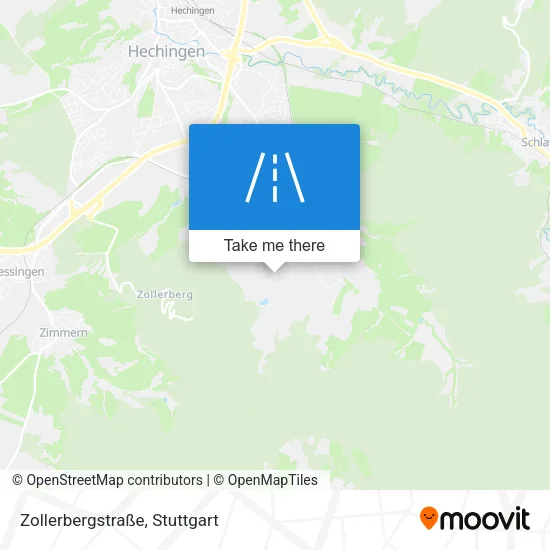 Карта Zollerbergstraße