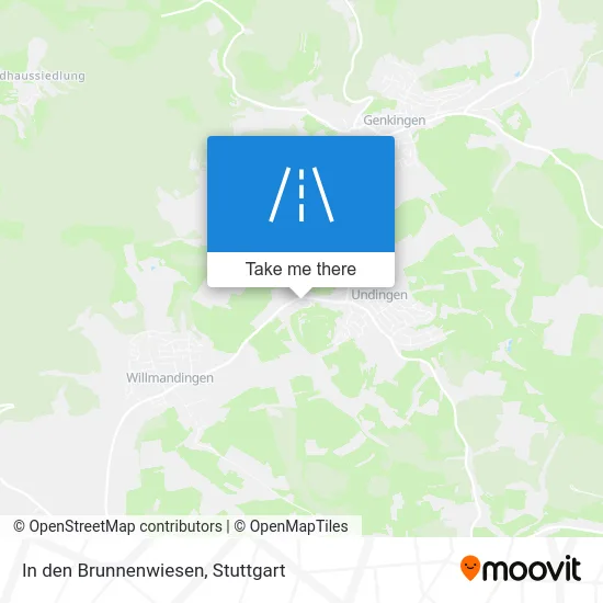 In den Brunnenwiesen map