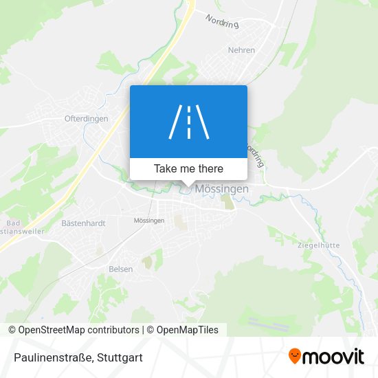 Paulinenstraße map
