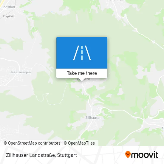 Карта Zillhauser Landstraße
