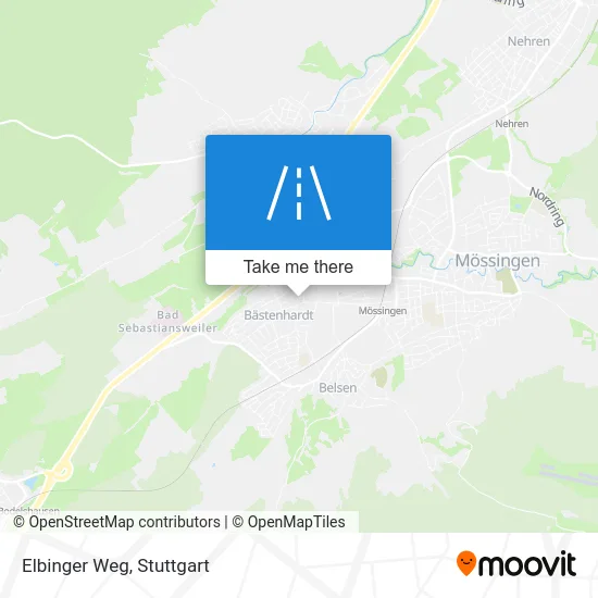 Карта Elbinger Weg