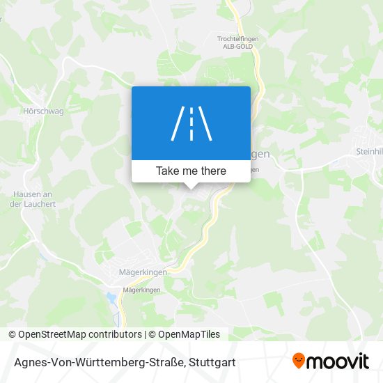 Карта Agnes-Von-Württemberg-Straße