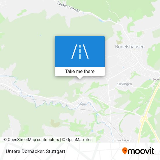 Untere Dornäcker map