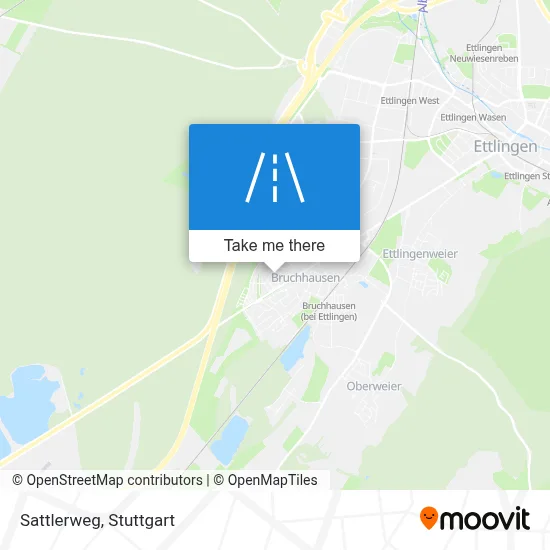 Sattlerweg map
