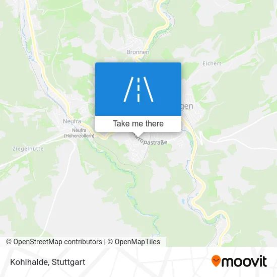 Карта Kohlhalde