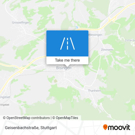Geisenbachstraße map