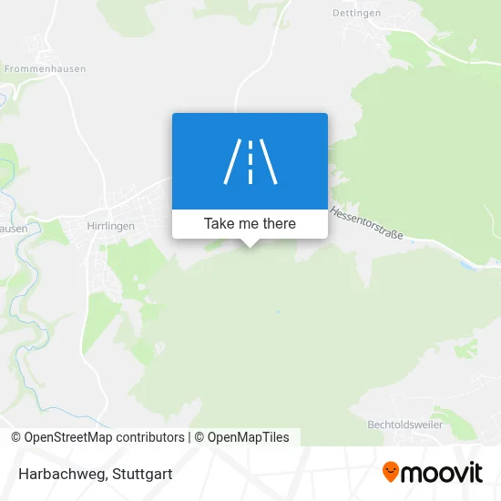 Harbachweg map