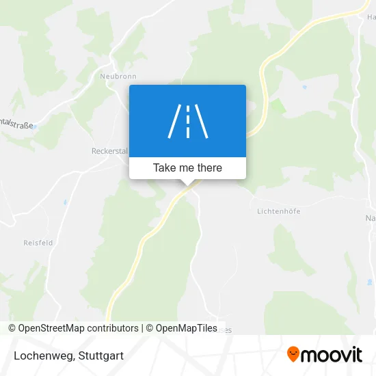 Карта Lochenweg