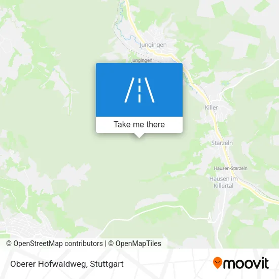 Карта Oberer Hofwaldweg