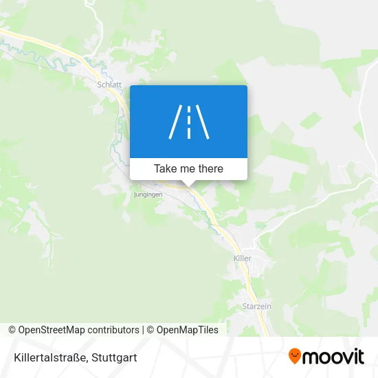Карта Killertalstraße