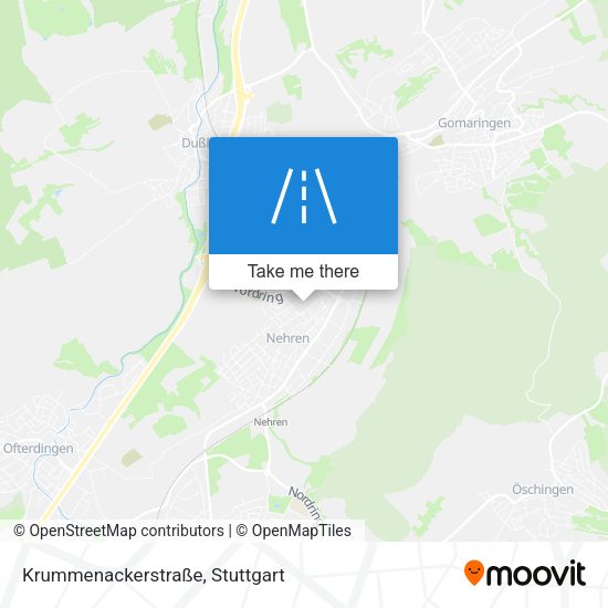 Krummenackerstraße map