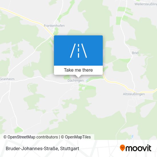 Bruder-Johannes-Straße map