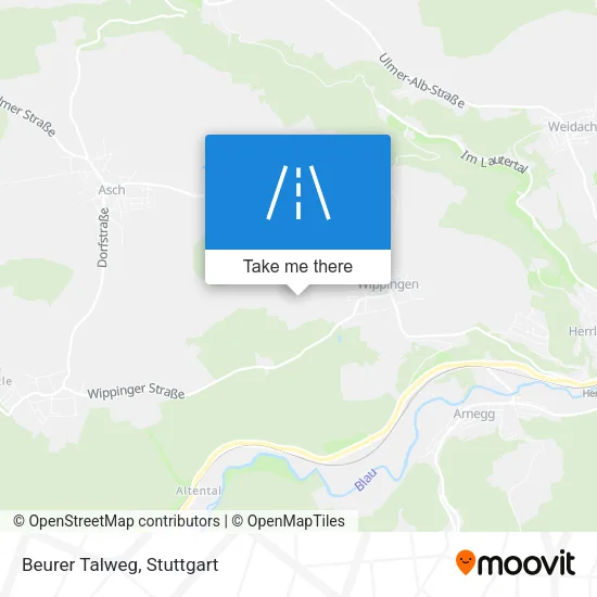 Карта Beurer Talweg