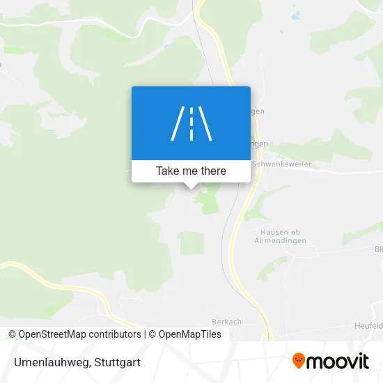 Карта Umenlauhweg