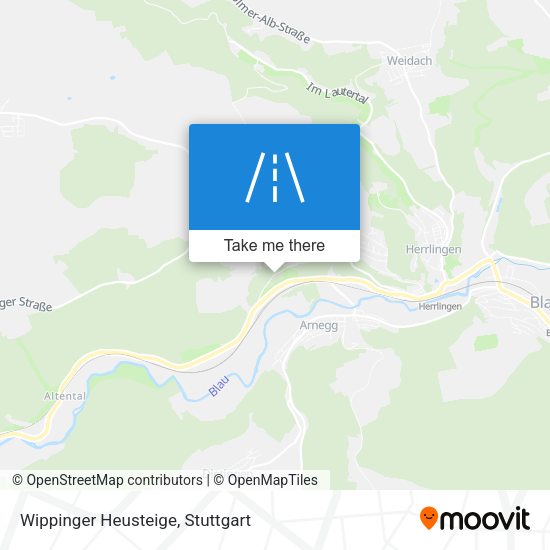 Карта Wippinger Heusteige
