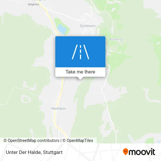 Карта Unter Der Halde
