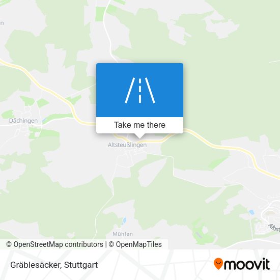 Gräblesäcker map