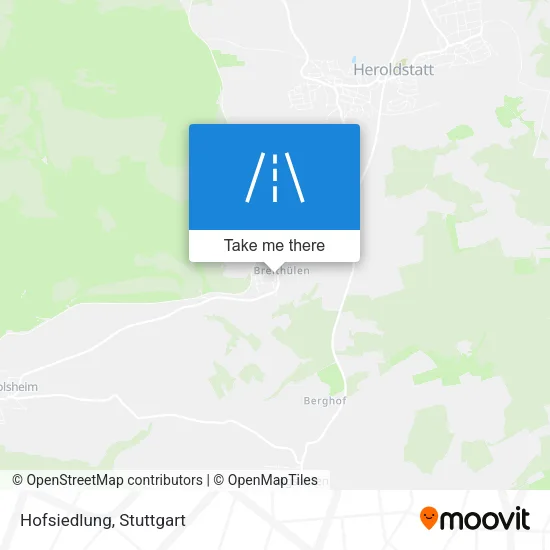 Карта Hofsiedlung