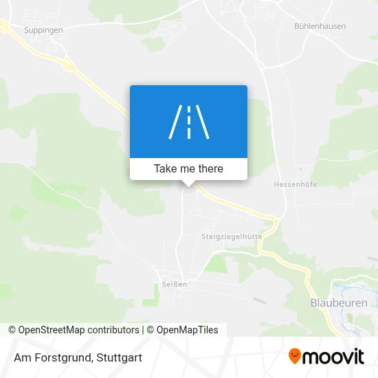 Am Forstgrund map