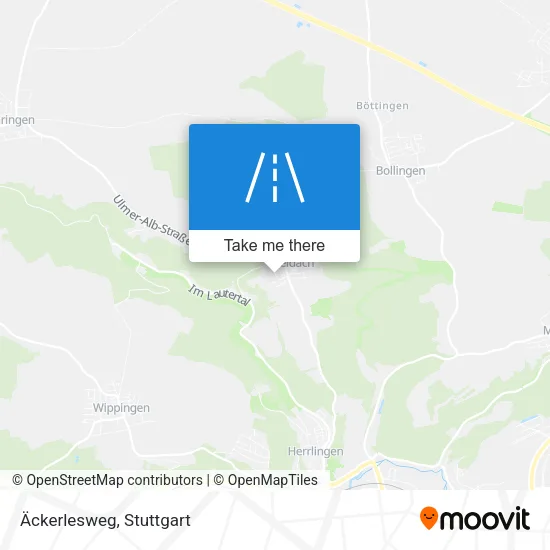Карта Äckerlesweg
