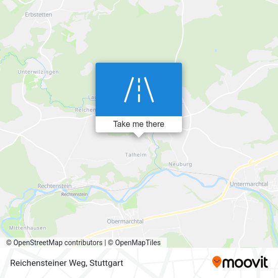 Карта Reichensteiner Weg