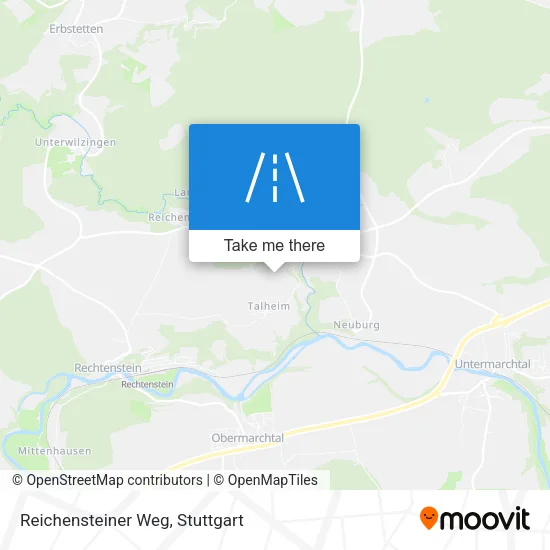Карта Reichensteiner Weg