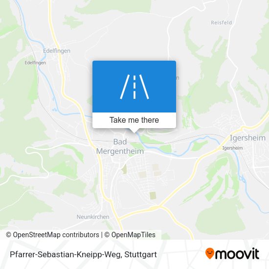 Pfarrer-Sebastian-Kneipp-Weg map