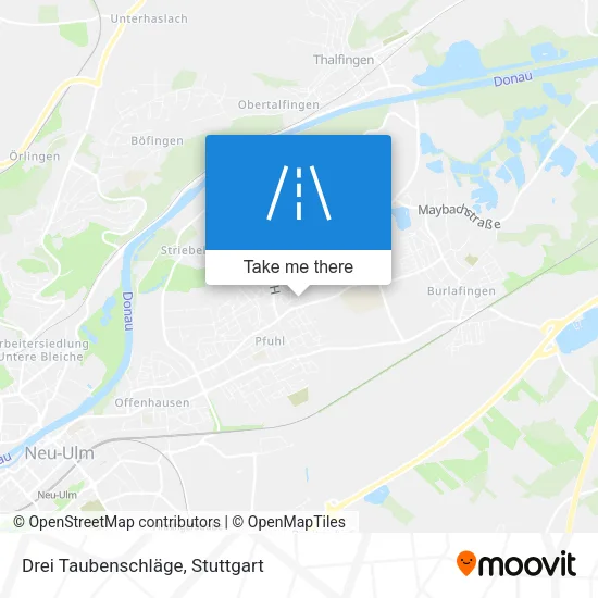Карта Drei Taubenschläge