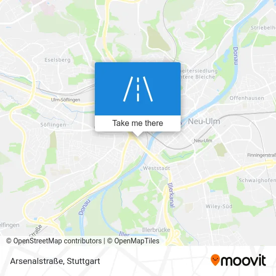 Карта Arsenalstraße