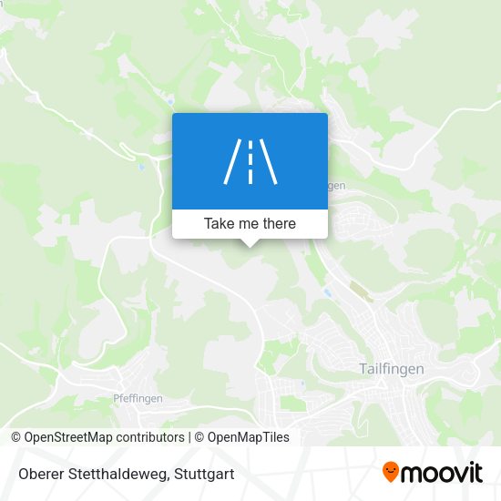 Карта Oberer Stetthaldeweg