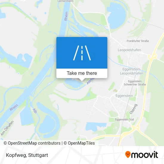 Карта Kopfweg