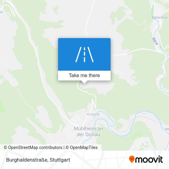 Burghaldenstraße map