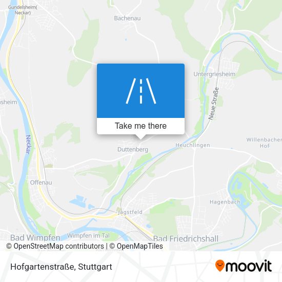 Hofgartenstraße map