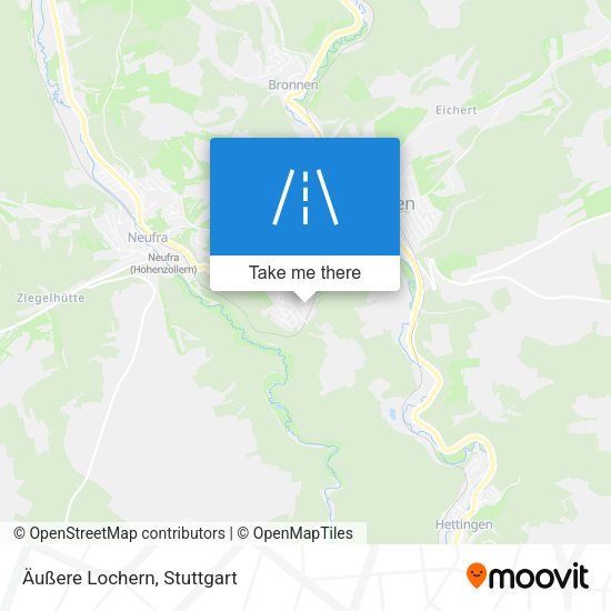 Карта Äußere Lochern