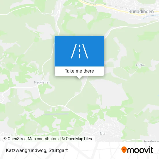 Карта Katzwangrundweg