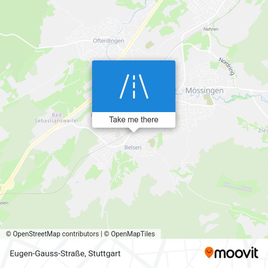Eugen-Gauss-Straße map