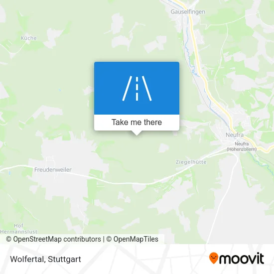 Карта Wolfertal