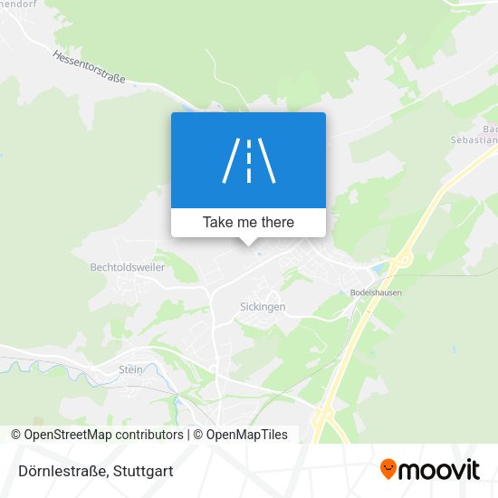 Dörnlestraße map
