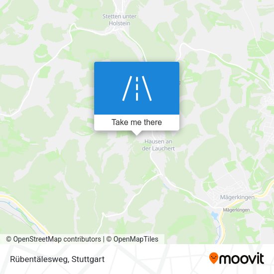 Rübentälesweg map