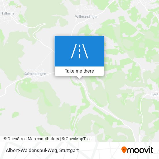Карта Albert-Waldenspul-Weg