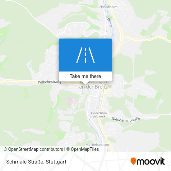 Schmale Straße map