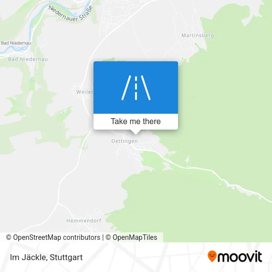 Карта Im Jäckle