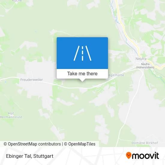 Карта Ebinger Tal