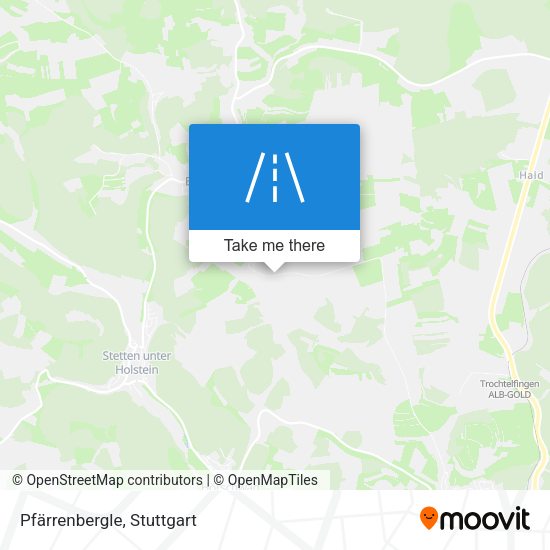 Pfärrenbergle map